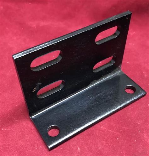 Heavy Duty Steel Bracket Support W Slotted Holes And Base