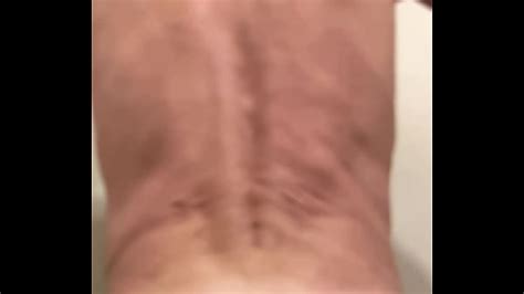 Slow Motion Muscle Roller Action Massage From Behind Nude And In Light Blue Underwear Videos