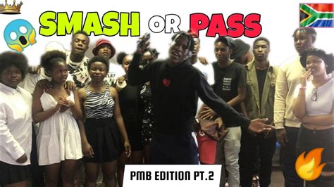 Smash Or Pass But Face To Face In South Africa 🇿🇦 Pmb Edition Gone