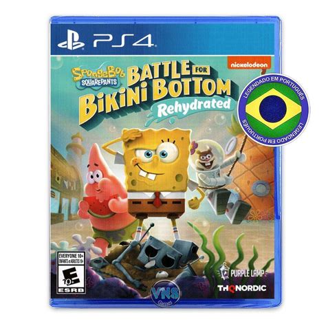 Spongebob Squarepants Battle For Bikini Ps Kabum
