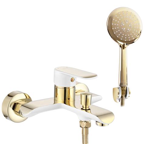 Robinet De Baignoire Rea Bloom White Gold Rea