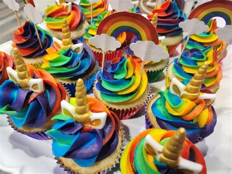 [i Made] Rainbow Unicorn Cupcakes R Baking