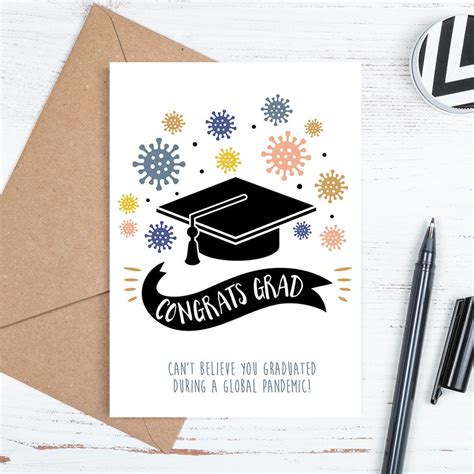 Printable Card, Graduation Card, Congrats Grad Card, 2020 Grad Card ...