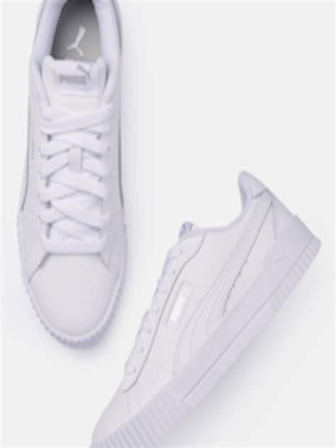 Buy Puma Women Leather Sneakers - Casual Shoes for Women 24095548 | Myntra