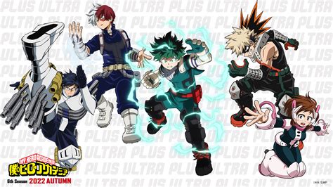 'My Hero Academia' Season 6 Character Visuals : anime