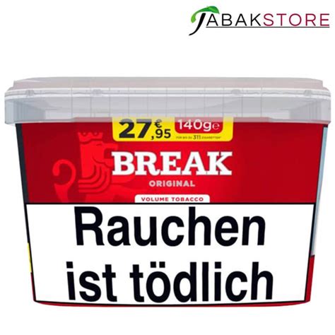 Break Tabak Alle Sorten Größen Online kaufen im Tabakstore