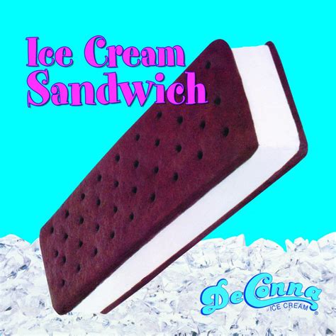 Low Fat Ice Cream Sandwich | DeConna Wholesale Novelties