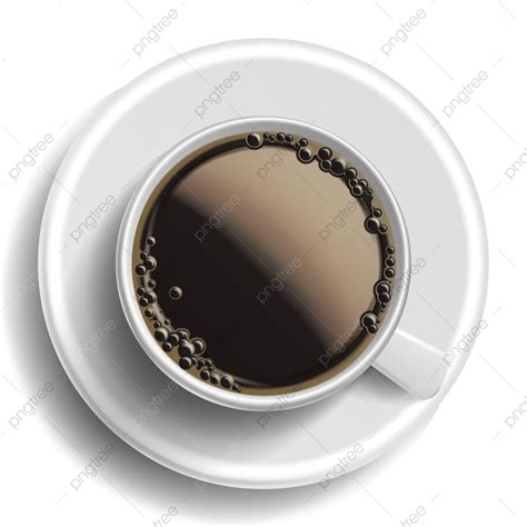 Realistic Coffee Cup Vector Art Png Coffee Cup Vector Realistic White