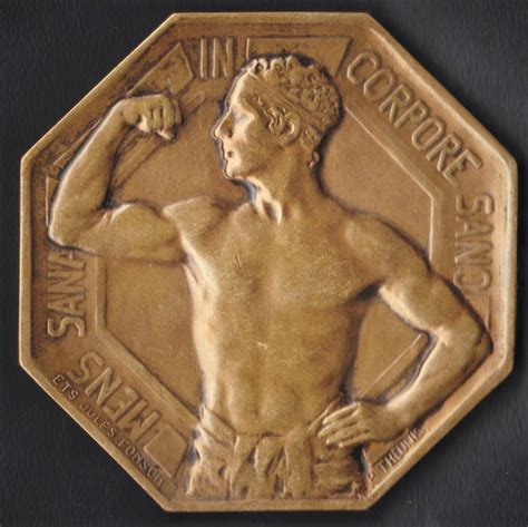 France Medal Mens Sana In Corpore Sano M Daille De Catawiki