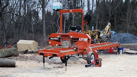 The Introduction To My Wood Mizer Lt Start Sawmill Youtube