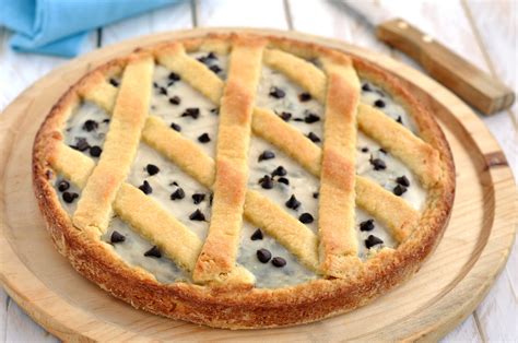 Crostata Con Crema Di Ricotta E Cioccolato Ricetta Semplicissima