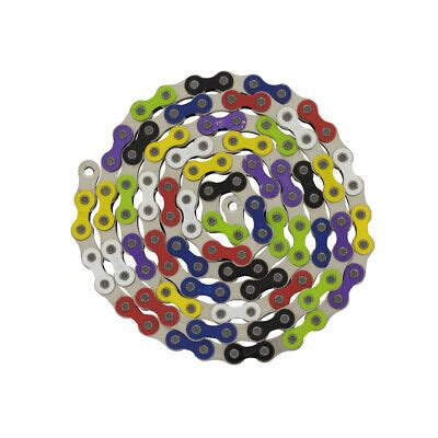 KMC RAINBOW BICYCLE CHAIN 1 2 X 1 8 X 112 LINKS BMX BEACH CRUISER NEW