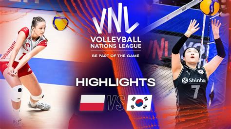 POL Vs KOR Highlights Week 3 Women S VNL 2023