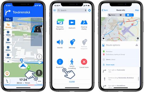 Route Info Sygic GPS Navigation For IOS 18 7