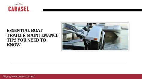 Ppt Essential Boat Trailer Maintenance Tips You Need To Know