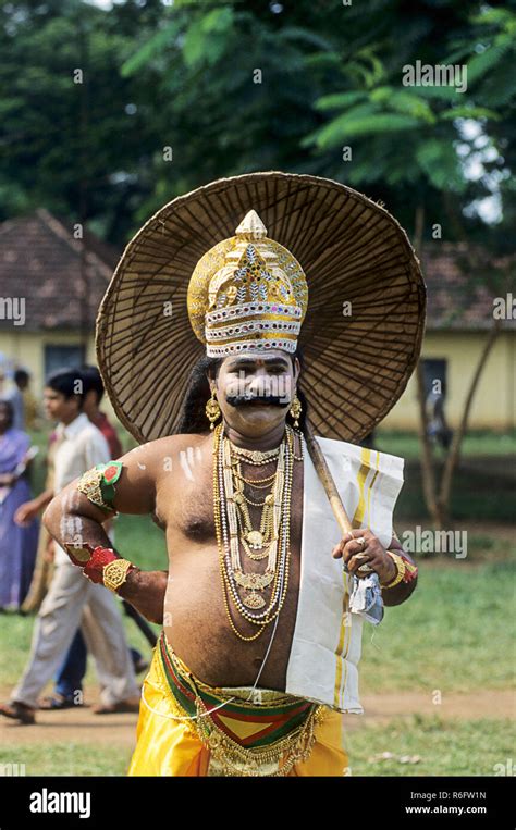 King Mahabali Onam Festival Thiruonam Festival Kerala India Asia