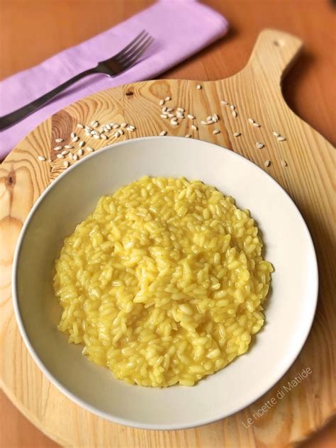 Risotto Allo Zafferano Senza Burro Le Ricette Di Matilde