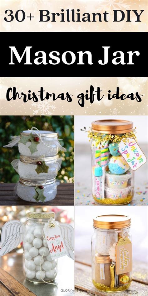 Diy Mason Jar Christmas Gift Ideas Everyone Will Love Glory Of