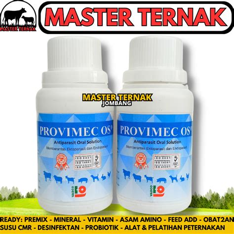 Jual Provimec Os Ml Vadco Obat Oral Cacing Scabies Kutu Gurem