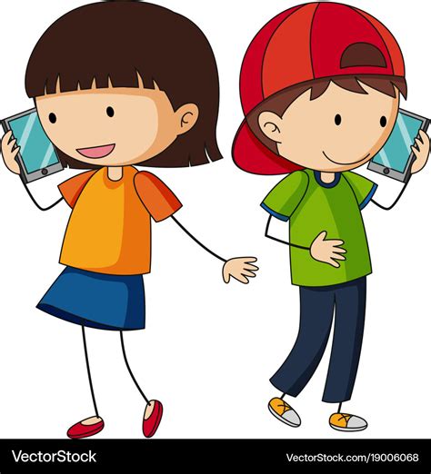 35 Trend Terbaru Girl And Boy Talking Cartoon Images Langue Doc Dining