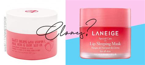 Belleza En Mi Neceser Mascarilla Labial Laneige Vs W Clones