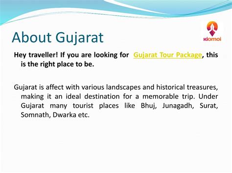 Ppt Top 5 Places To Visit In Gujarat Powerpoint Presentation Free Download Id 13151855