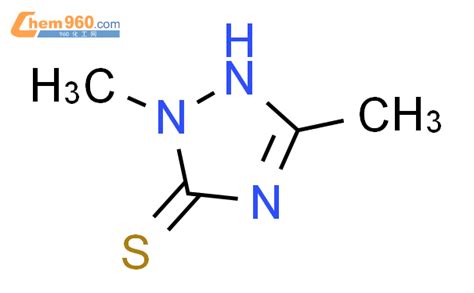 41125 66 0 3H 1 2 4 TRIAZOLE 3 THIONE 1 2 DIHYDRO 2 5 DIMETHYL CAS号