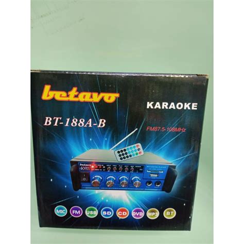 Jual Amplifier Mini Betavo Bt A B Bruetooth Shopee Indonesia