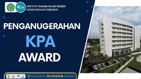 Iain Syekh Nurjati Cirebon Raih Puncak Prestasi Pemberian Award Dan