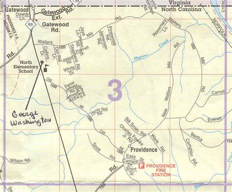 Caswell County Historical Association: Dan River Township Map (Caswell ...