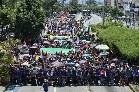 Minga Ind Gena Del Cauca Inform El Recorrido Para Llegar A Bogot