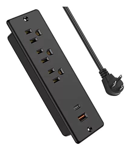 Regleta Empotrada Con Puertos Usb C De W Para Muebles Fl Meses