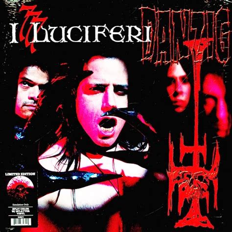 Danzig 777 I Luciferi Black White Vinyl Edition Red Vinyl Edition