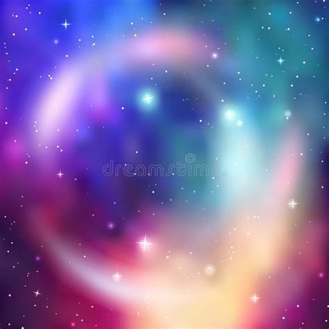 Fondo De La Galaxia Vector Colorido Abstracto Ilustraci N Del Vector