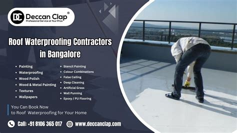 Top Roof Waterproofing Contractors in Bangalore | Roof Waterproofing ...