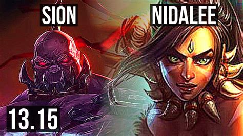 Sion Vs Nida Jng M Mastery Games Euw Diamond