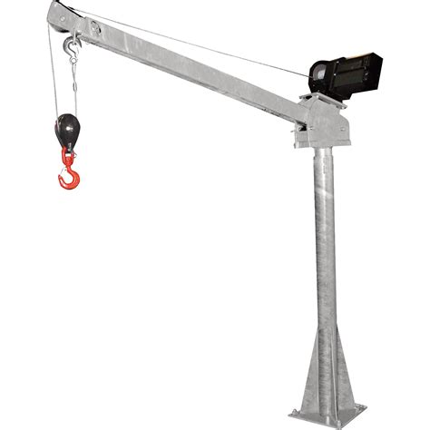 Vestil Dc Powered Jib Crane Lb Capacity Galvanized Model Wtj