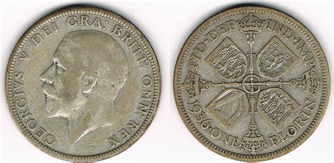 Großbritannien 1 Florin Two shilling Florin Two shilling 1936