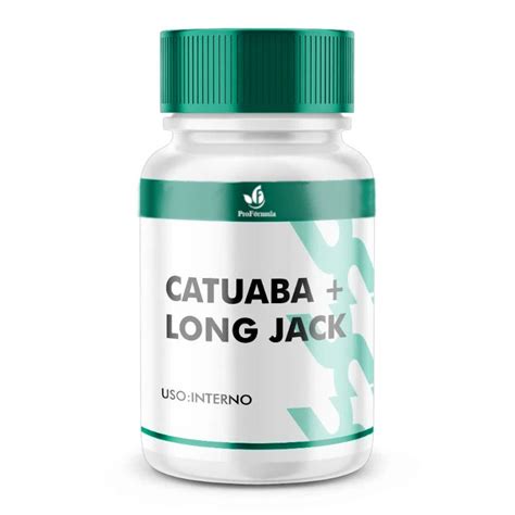 Catuaba 200mg Long Jack 500mg 60 Doses Pro Formula