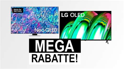 Nur Noch Heute Bis Rabatt Lg Oled Tv Samsung Qled Weitere Top