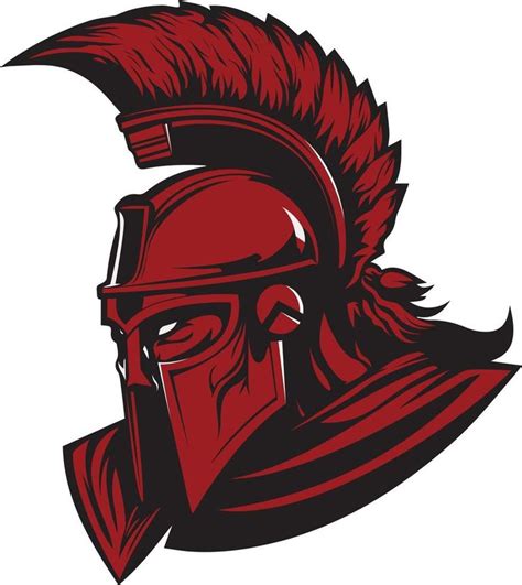 Red spartan logo in 2024 | Spartan logo, Warrior logo, Spartan warrior