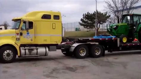 Hauling John Deere Farm Tractors Youtube