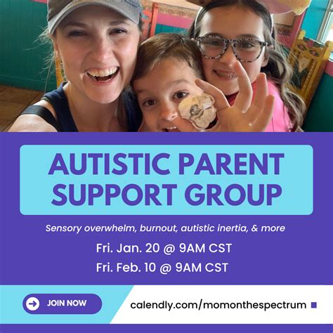 TWO NEW GROUPS: Autistic Parents Support Group & Autistic Inertia ...