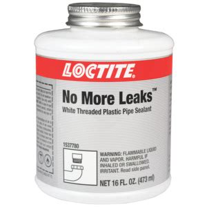 Loctite Thread Sealant For Plastic Pipes Fl Oz Can Brush