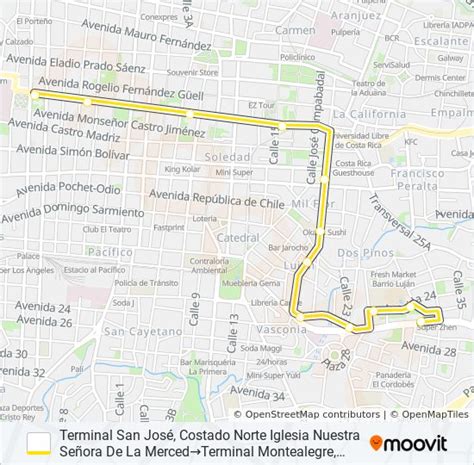 Ruta San Jos Barrio Luj N Horarios Paradas Y Mapas Terminal San