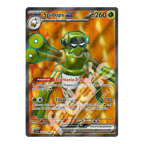 223 198 Spidops Ex Full Art IT MINT Federicstore