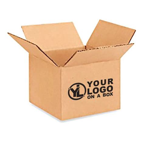 4x4x4 Custom Printed Shipping Boxes Custom Printed