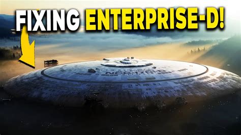 How The Enterprise Ds Saucer Was Recovered Star Trek Explained Youtube