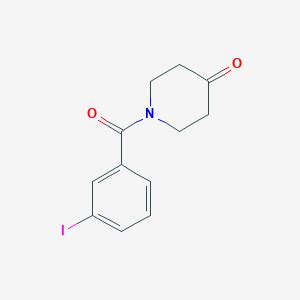 Buy 1 3 Iodobenzoyl Piperidin 4 One BenchChem