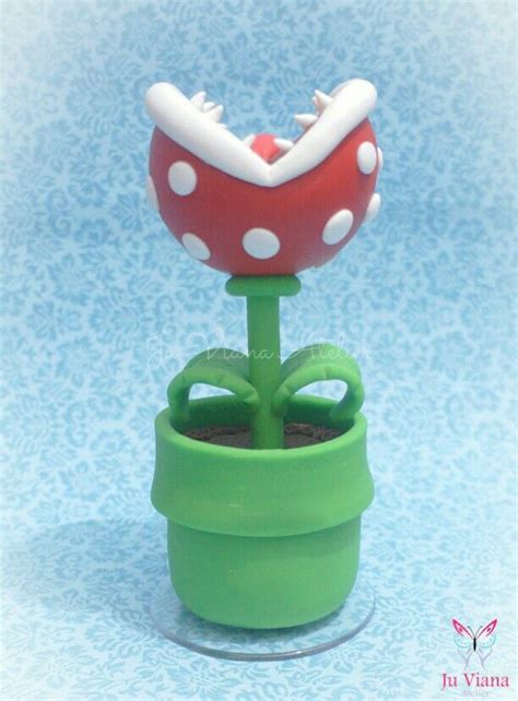 Planta Carn Vora Mario Bros Biscuit Manualidades Plantas